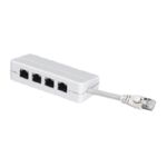 Adaptateur rj45 m / 4 rj45f 4&5 eclates